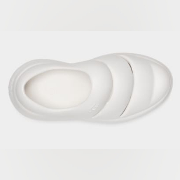 Ugg Women White Sport Yeah Platform Water-Resistant Comfort Clogs Size 9 - Picture 2 of 7